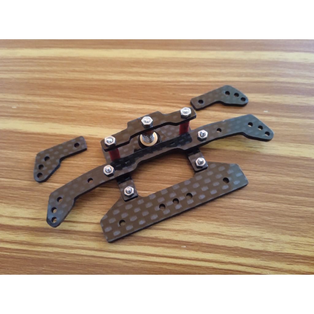 Bemper Tamiya STO Anchor HG Karbon ( potong Chassis )