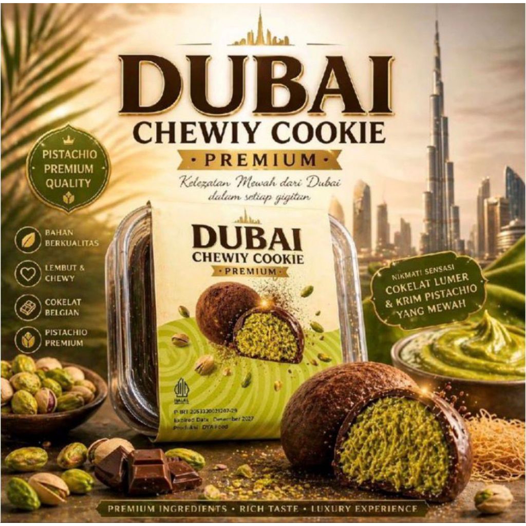 COKLAT DUBAI CHEWY COOKIE PREMIUM