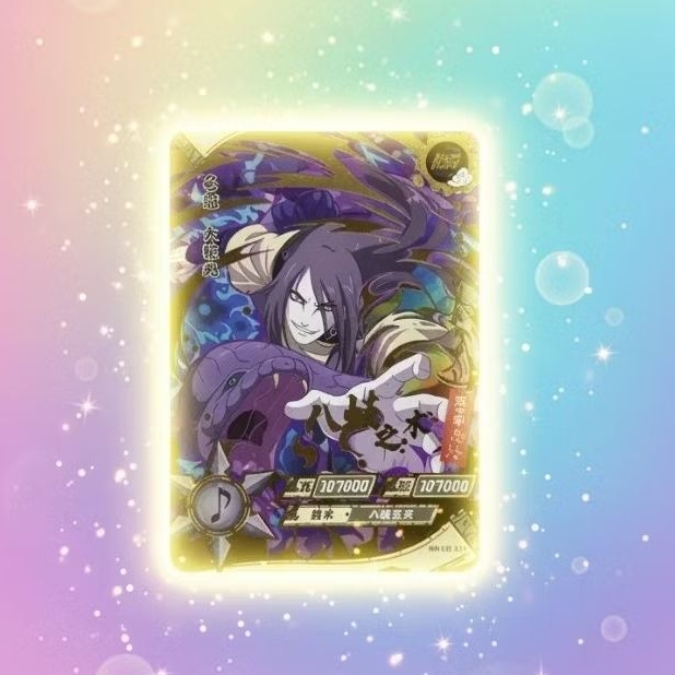 Kartu TCG Naruto kayou MR Naruto dan Orochimaru Original