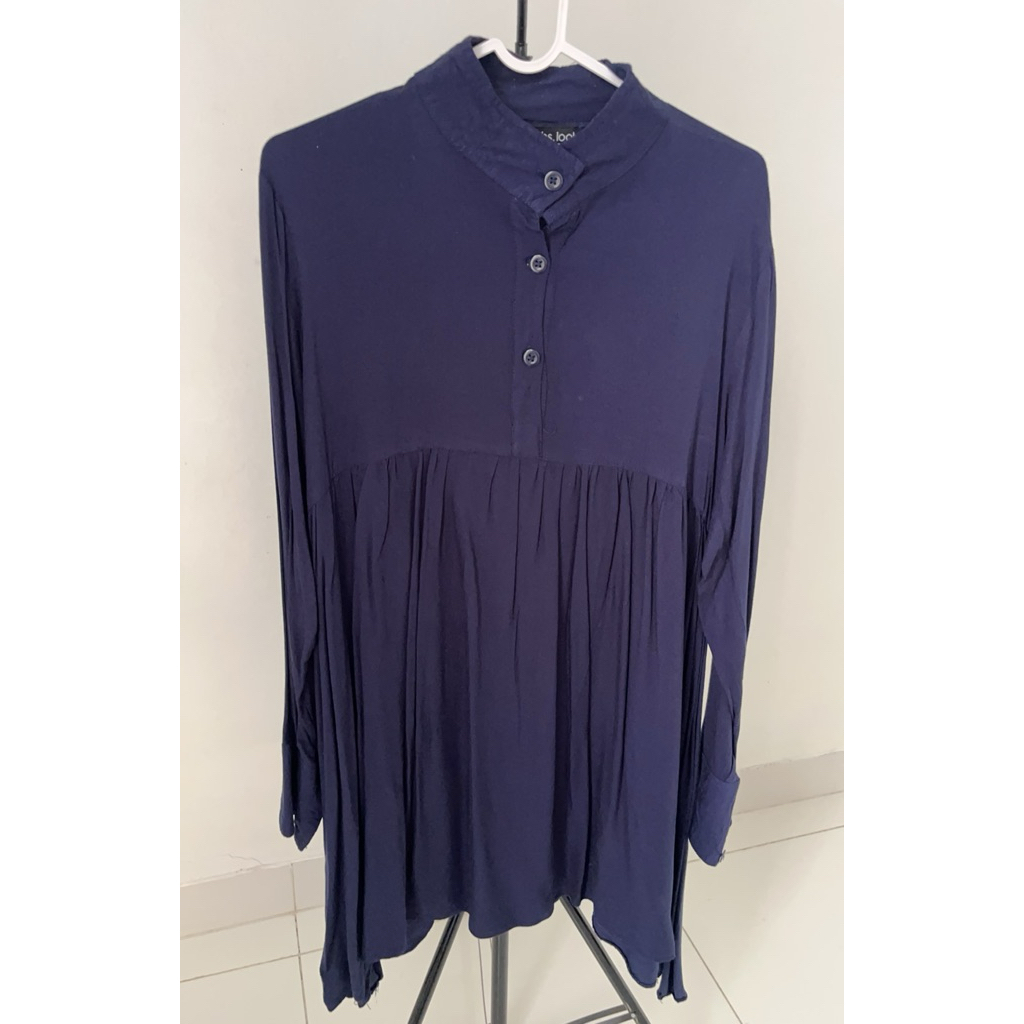 Preloved Tunik navy NHS Looks