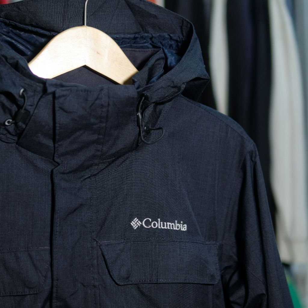 Jaket parka tactical tebal Columbia Omnitech