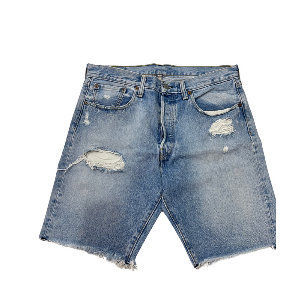 celana pendek levis model sobek 501