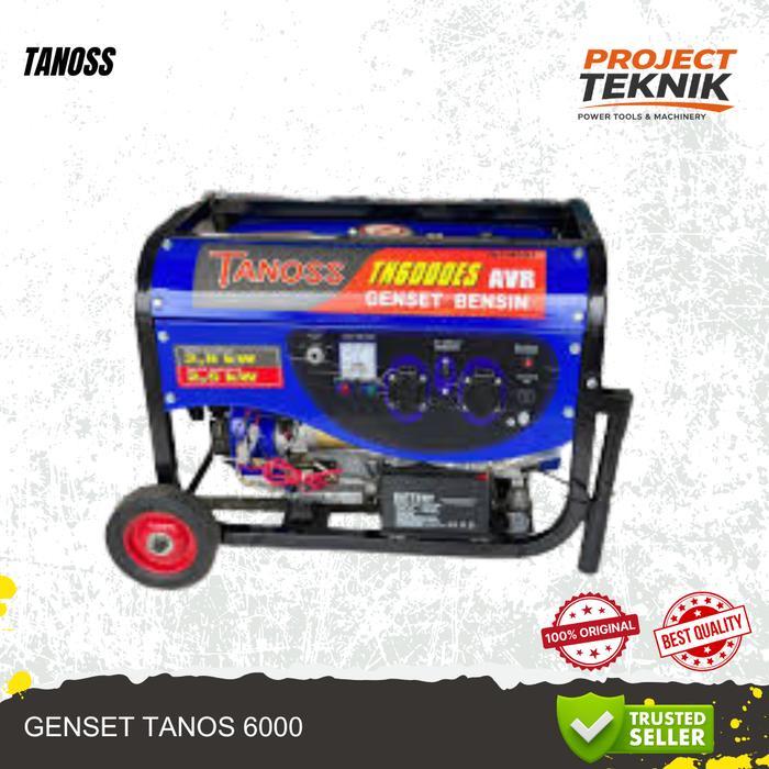 GENSET TANOS 6000 4-Tak (bensin murni)
