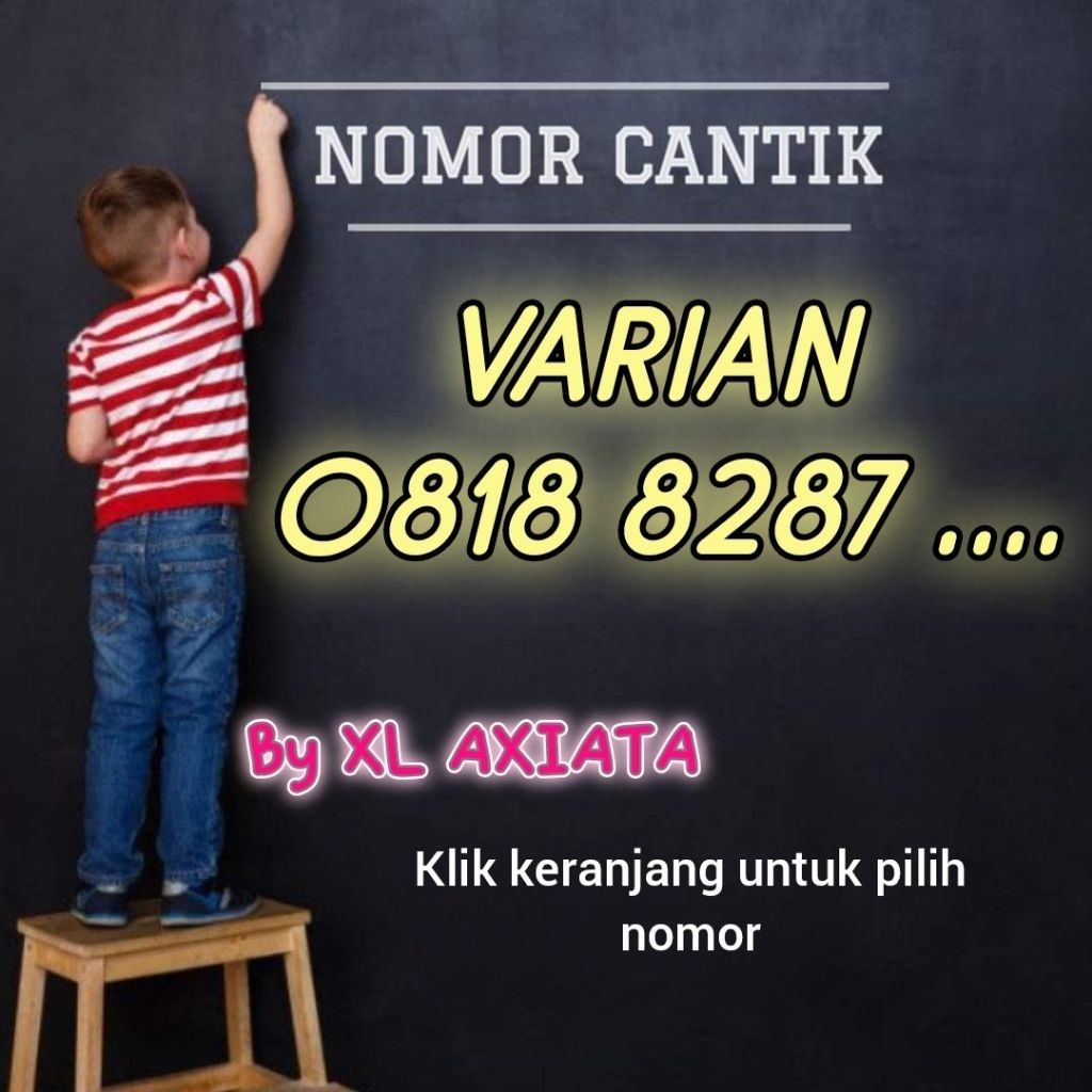 Nomor cantik xl seri 0818