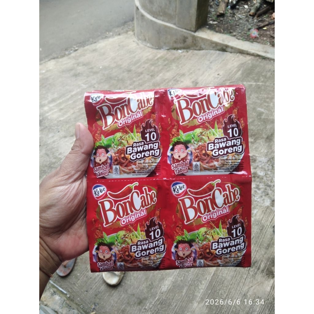 BonCabe Sachet Bubuk Cabai Original Level 10