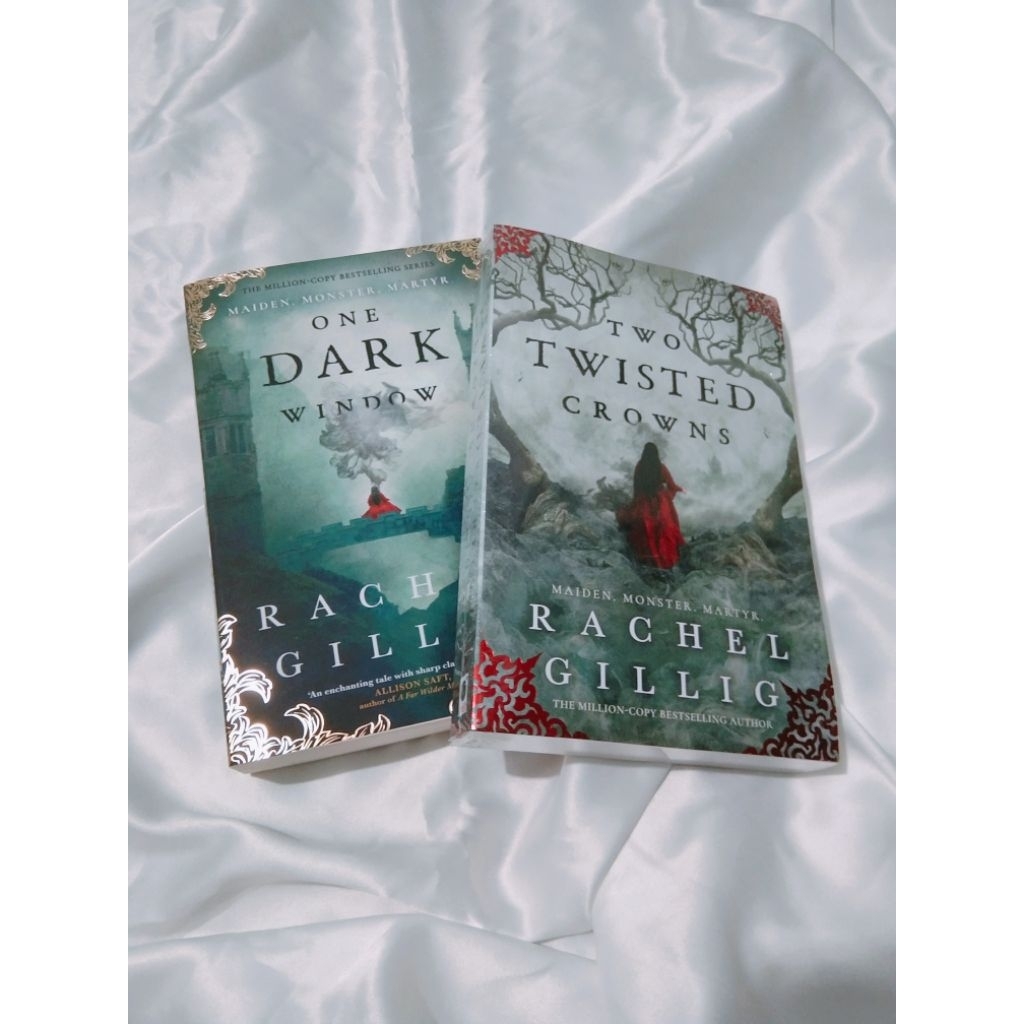 One Dark Window + Two Twisted Crowns by Rachel Gillig paperback UK
