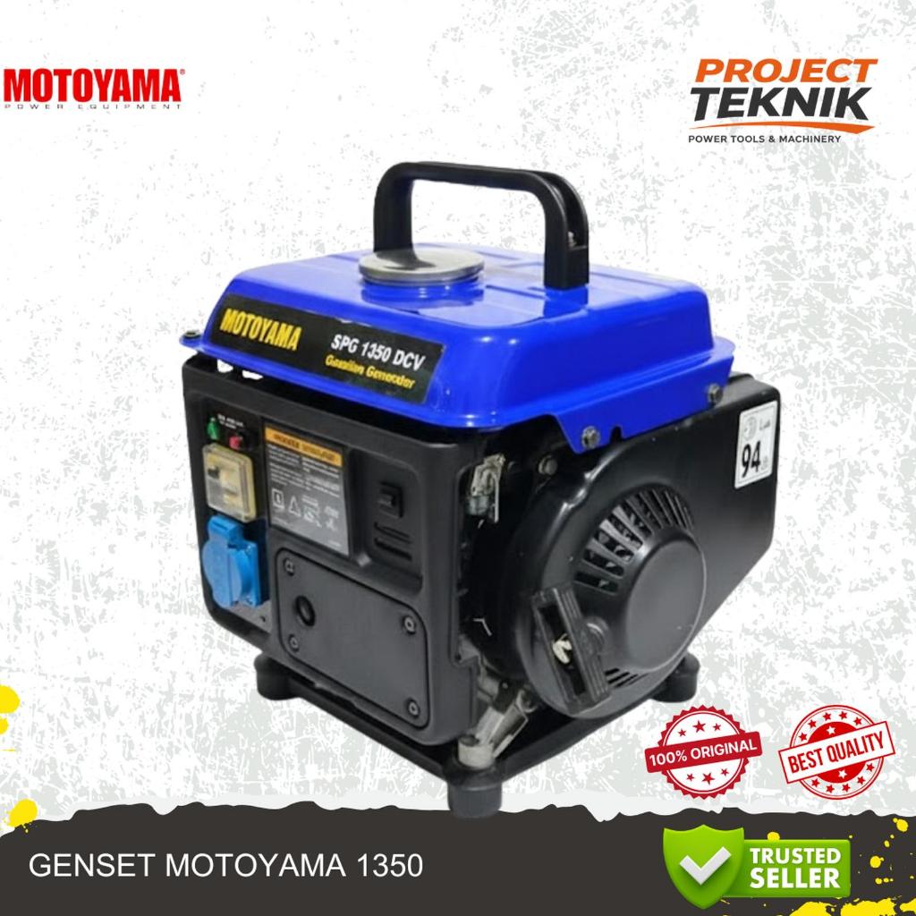 GENSET MOTOYAMA 1350 2-Tak (2-Stroke Engine)