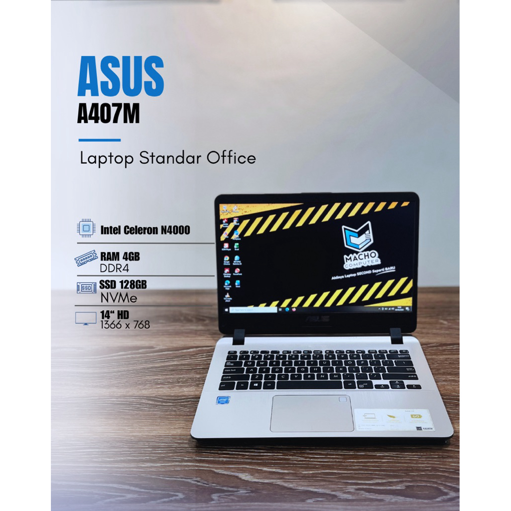 Asus A407M intel celeron N4020