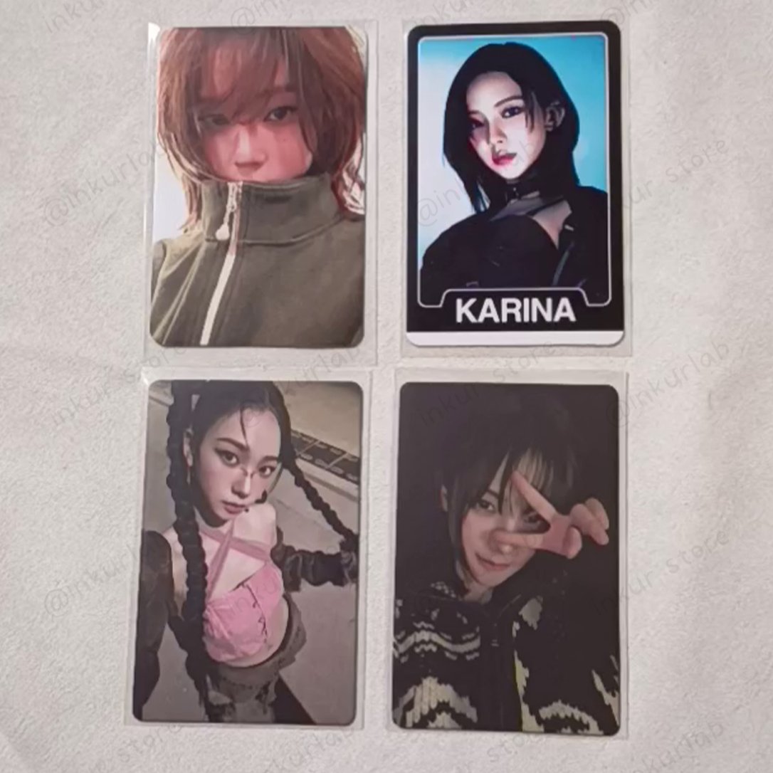 [OFFICIAL] aespa Drama - Winter Karina Photocard Sequence Album qq music tc