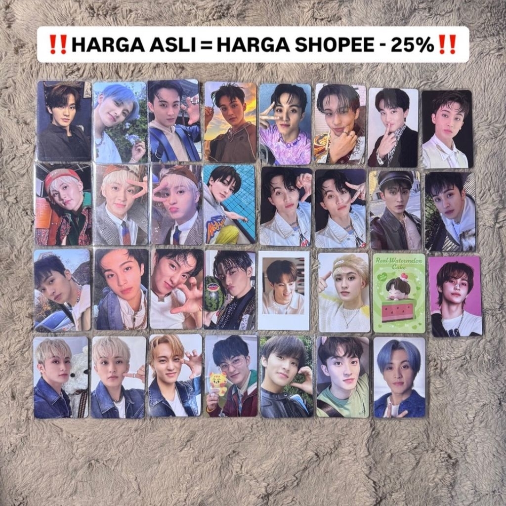 WTS PHOTOCARD PC MARK LEE NCT DREAM 127 BE THERE FOR ME BTFM FACT CHECK THE FIRST FRUIT TFF GOLDEN A