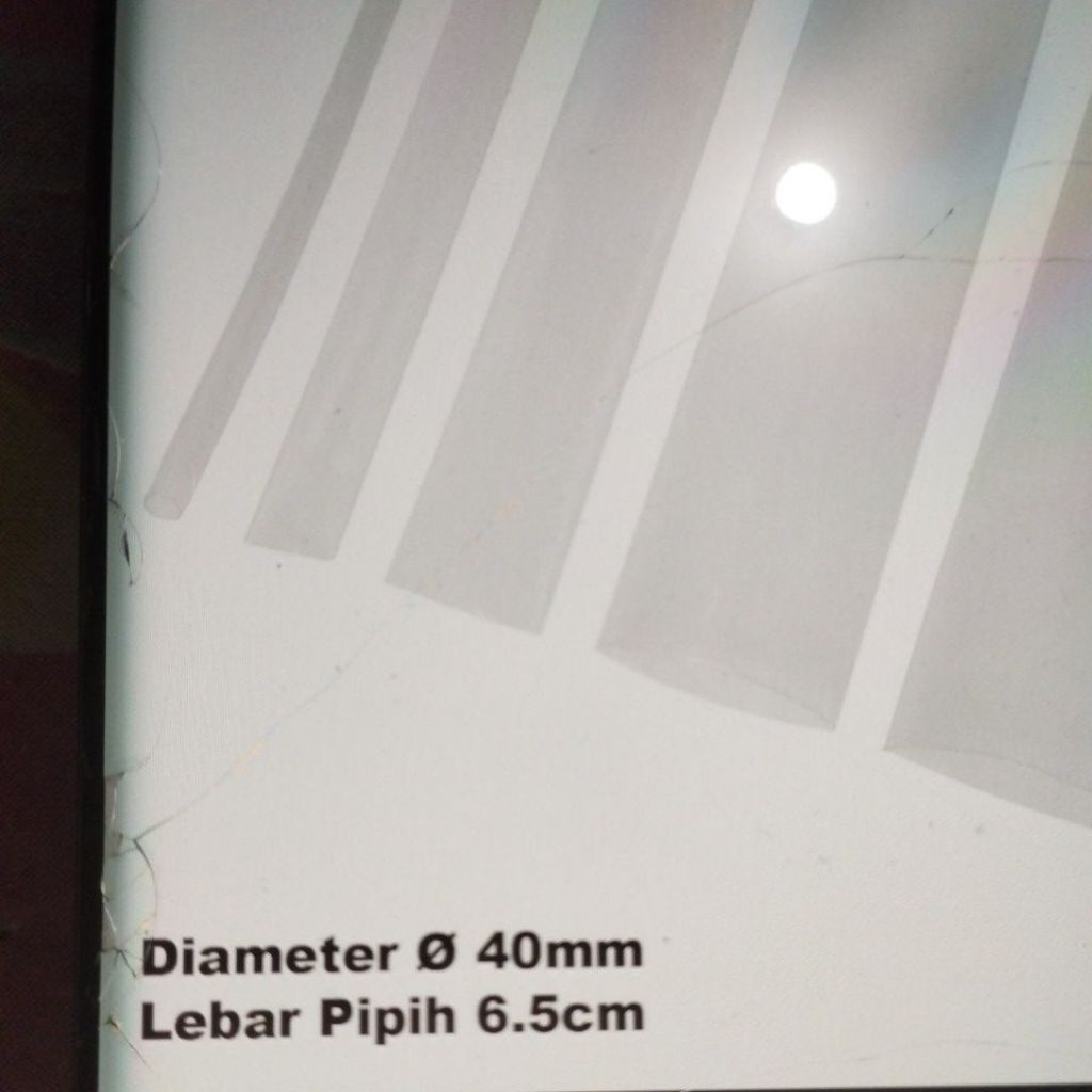 HEATSHRINK ISOLASI BAKAR 40MM BENING PER 1 METER