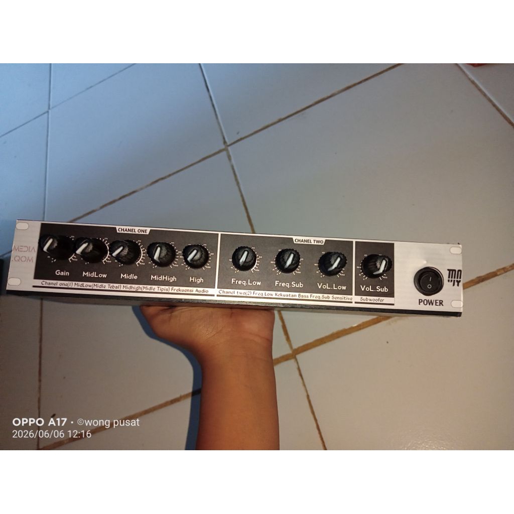 crossover 4way miniatur