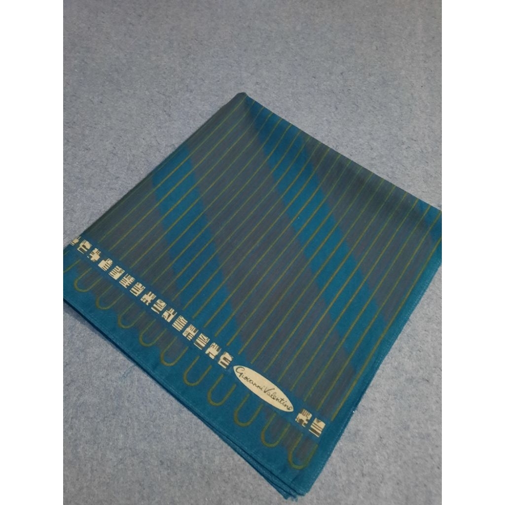 Saputangan Giovanni Valentino Original Vintage Handkerchief for Men
