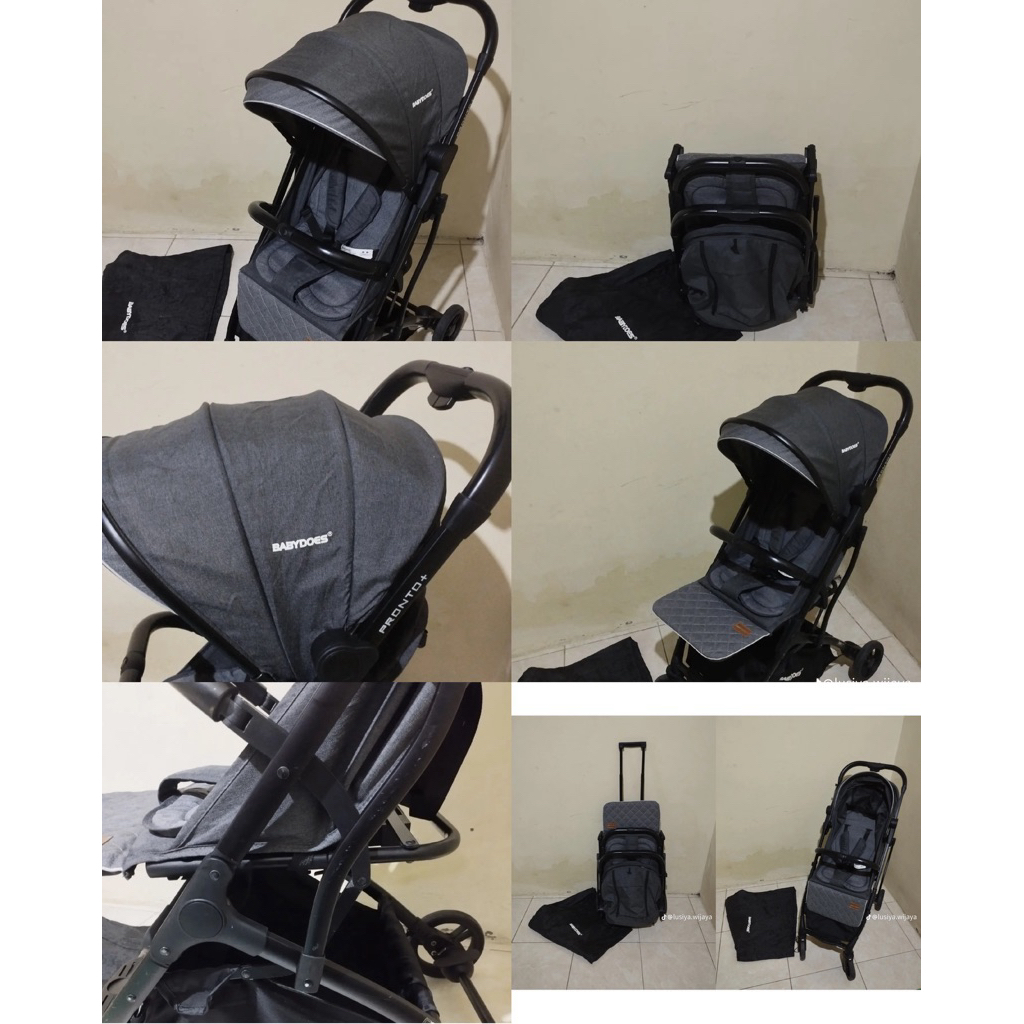 PRELOVED STROLLER BABYDOES PRONTO+