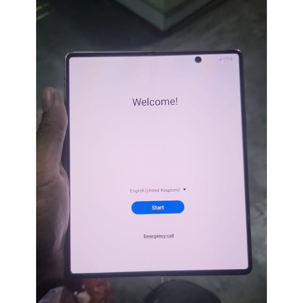 lcd dalam samsung z fold 2