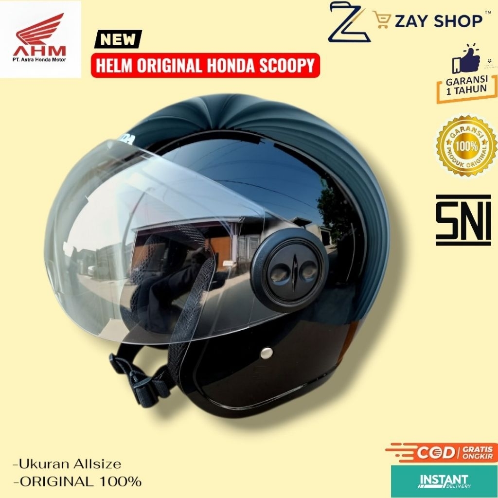 HELM ORIGINAL HONDA SCOOPY