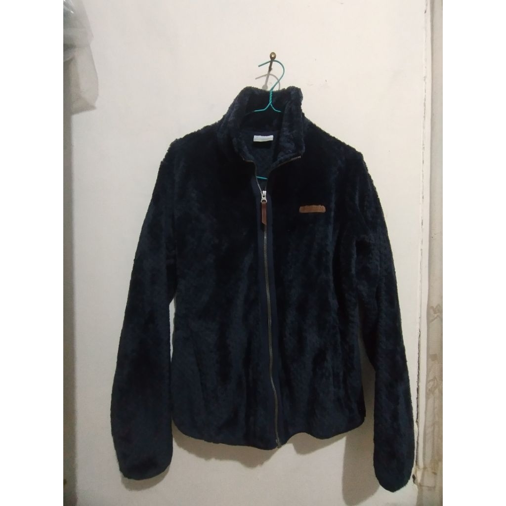 Columbia Fleece Fire Side II Sherpa FZ Regular Fit Shark Jacket Jaket Columbia polar inner Original 
