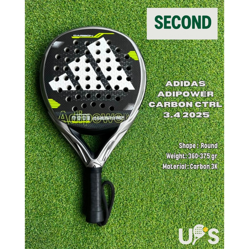 Adidas Adipower Carbon Ctrl 3.4 2025 Raket Padel Second UR1171