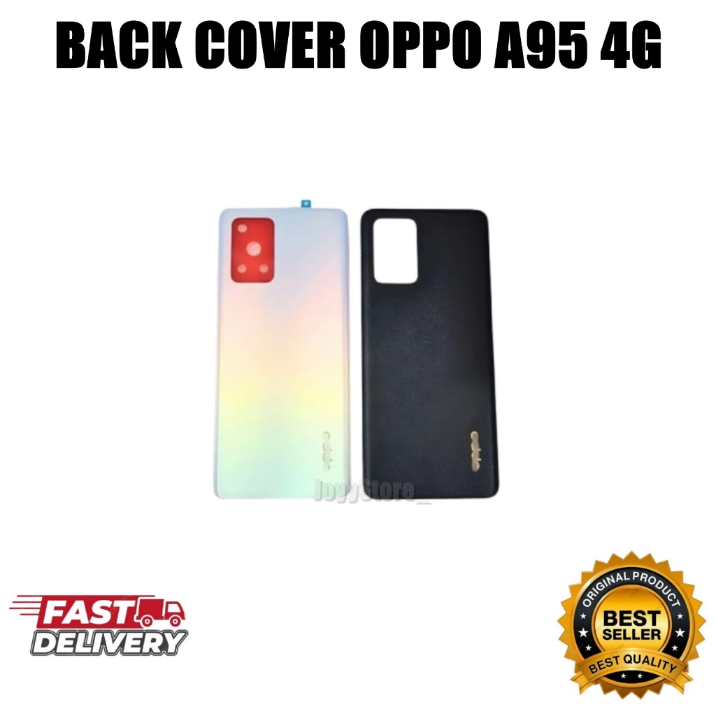 BACK DOOR BACK COVER OPPO A95 4G CASING TUTUP BELAKANG CASING TUTUP BATTRAI