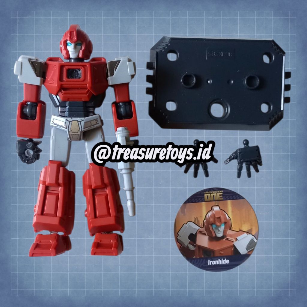 Figure Transformeers Galaxy Version Iron Hide Rakit