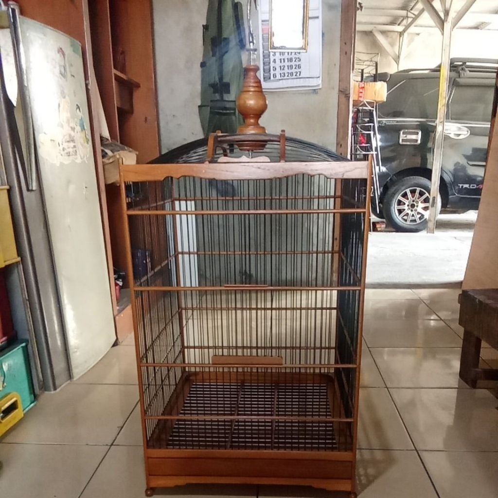 kandang kayu jeruji Viber