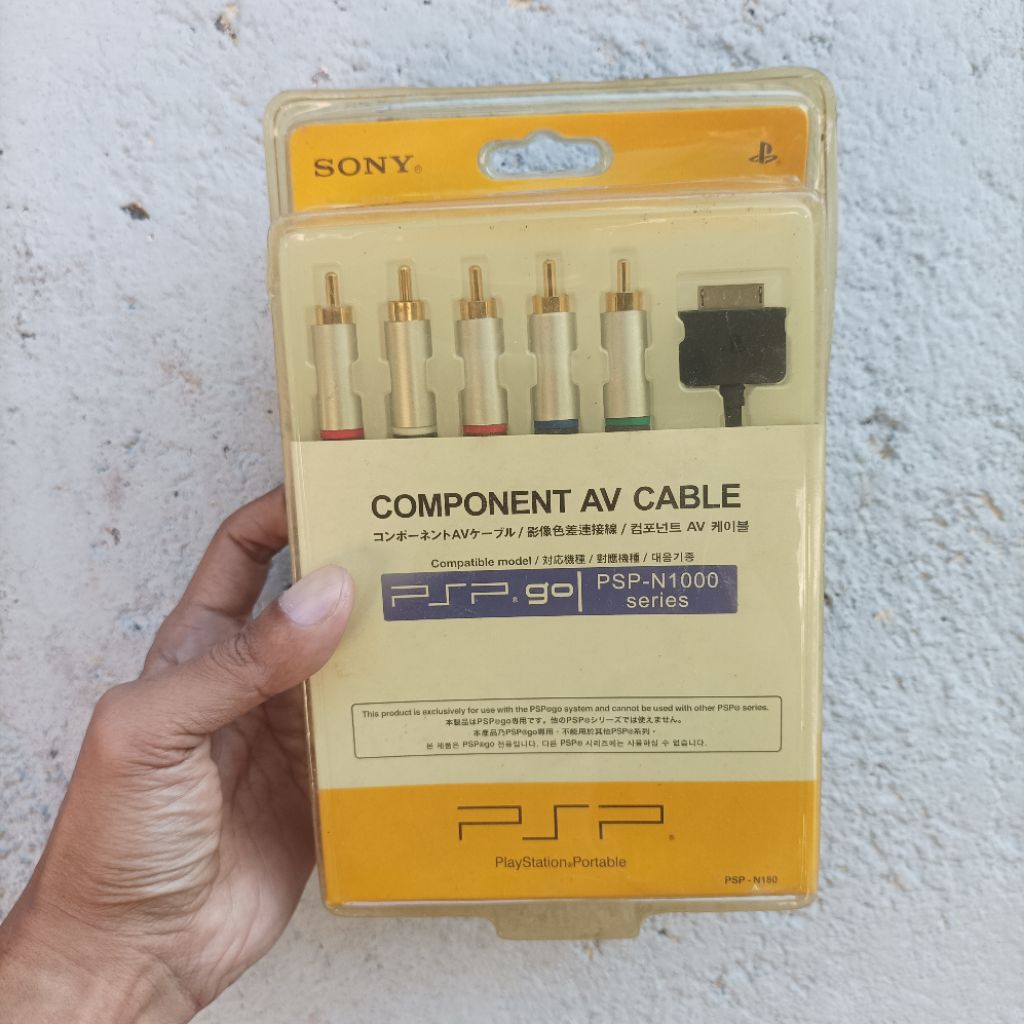 kabel AV komponen Sony psp Go