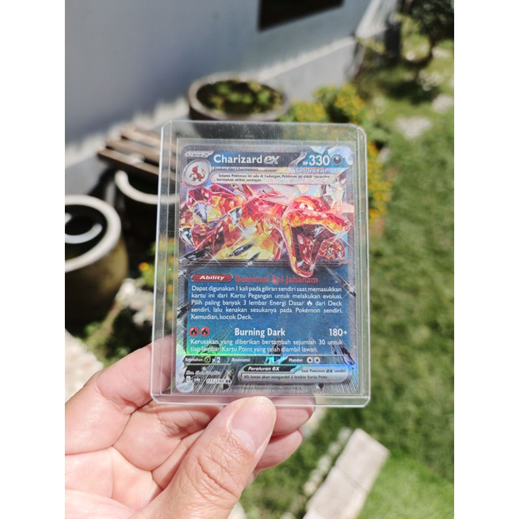 kartu pokemon 2024 Holo Charizard EX