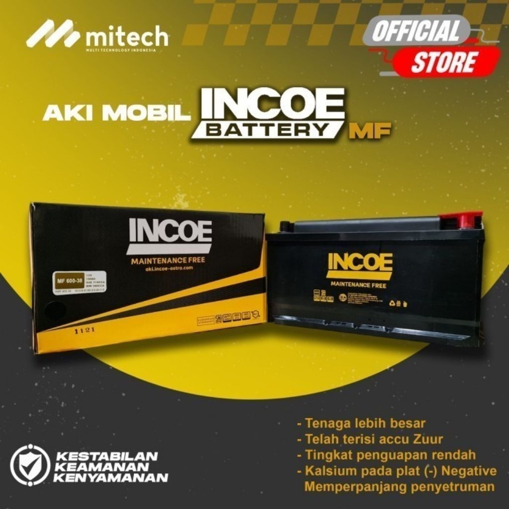 *BARANG BARU 2026 INCOE MF 95D31L KERING