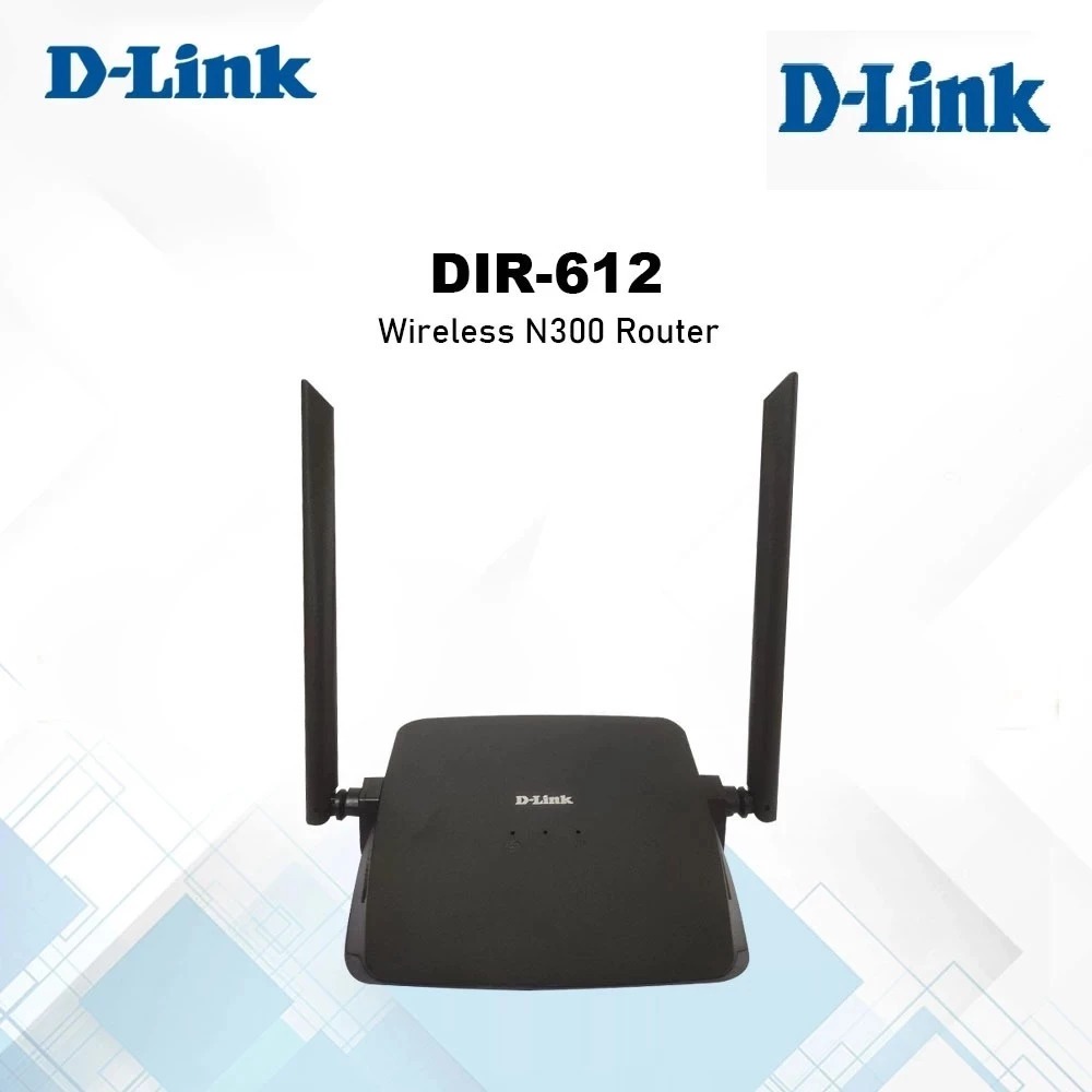 Router Nirkabel D-Link DIR-612 300Mbps D-LINK DIR-612 Wireless N300 Router DIR612 DLINK