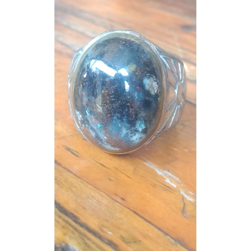 Cincin Bacan Doko Majiko Motif Kembang Natural