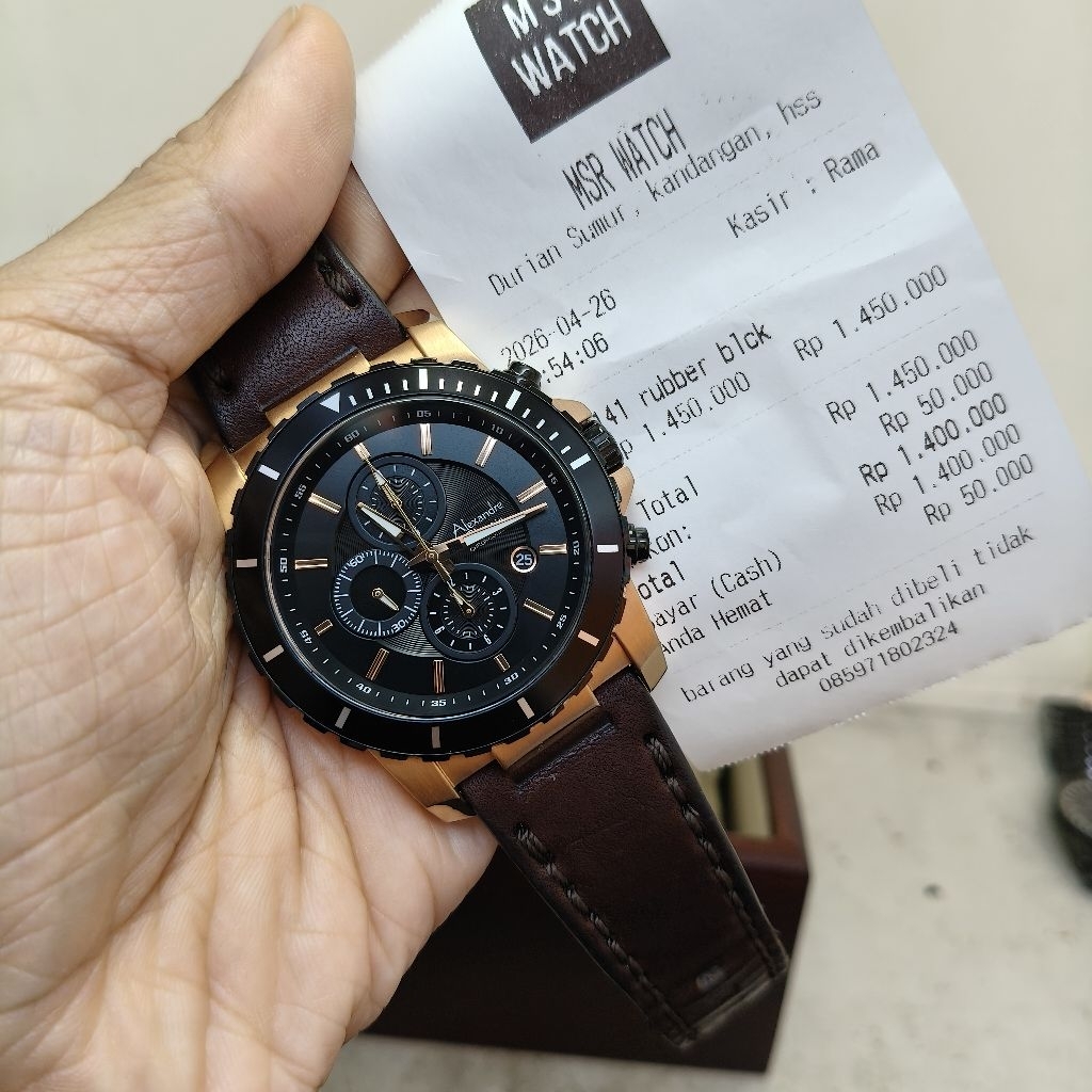 Alexandre Christie Second Tipe 6141MC RG