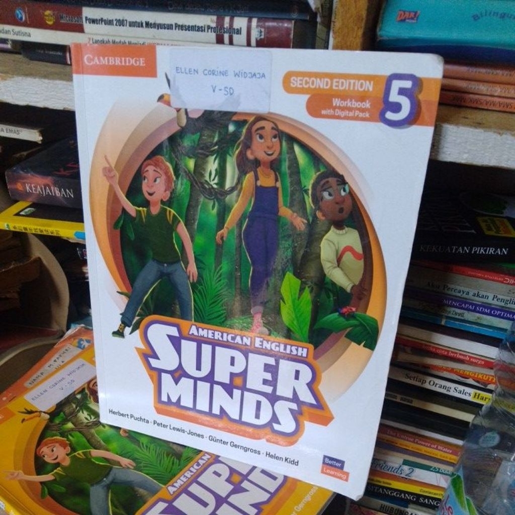 Buku super minds 5 workbook second edition