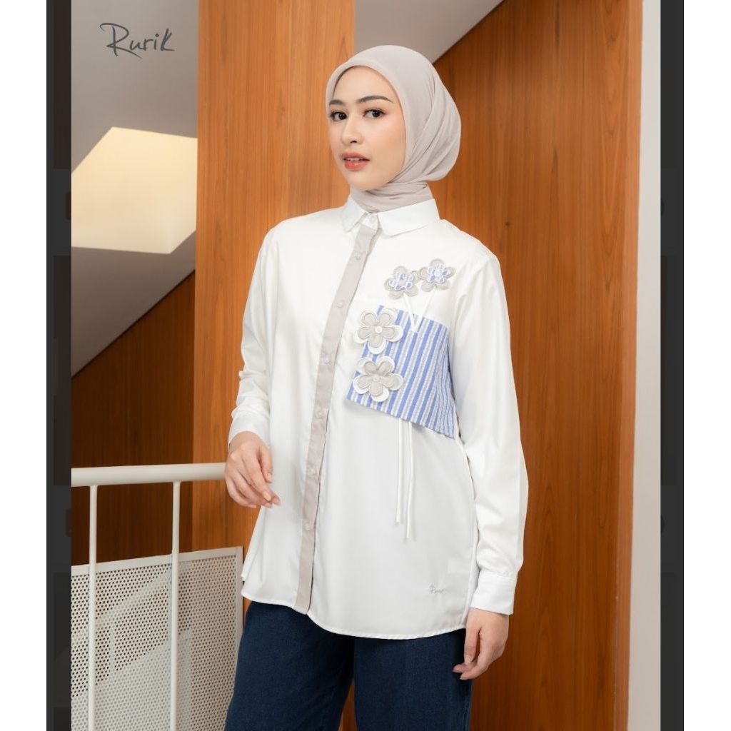 Rurik Kemeja Lumiko Terbaru. Lumiko Embroidery Shirt Rurik. Rurik Terbaru. Rurik Original
