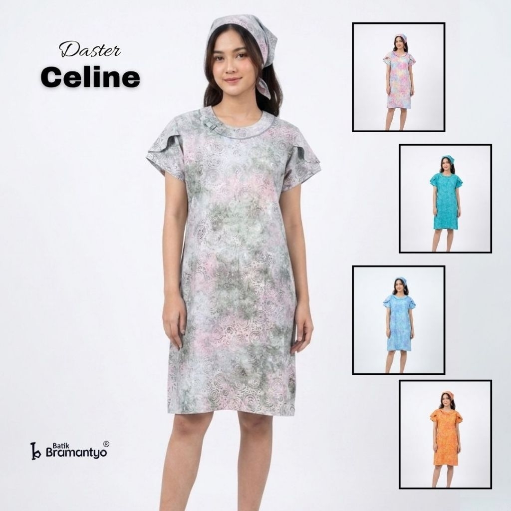 Batik Bramantyo-Daster Celine LD 110 Batik cap Rayon Premium Adem nyaman Stylist