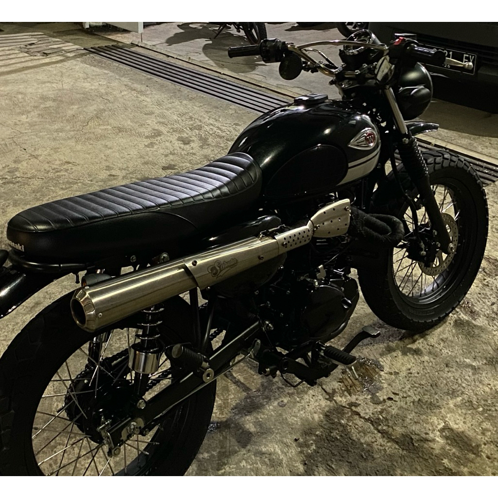 Knalpot scrambler w175