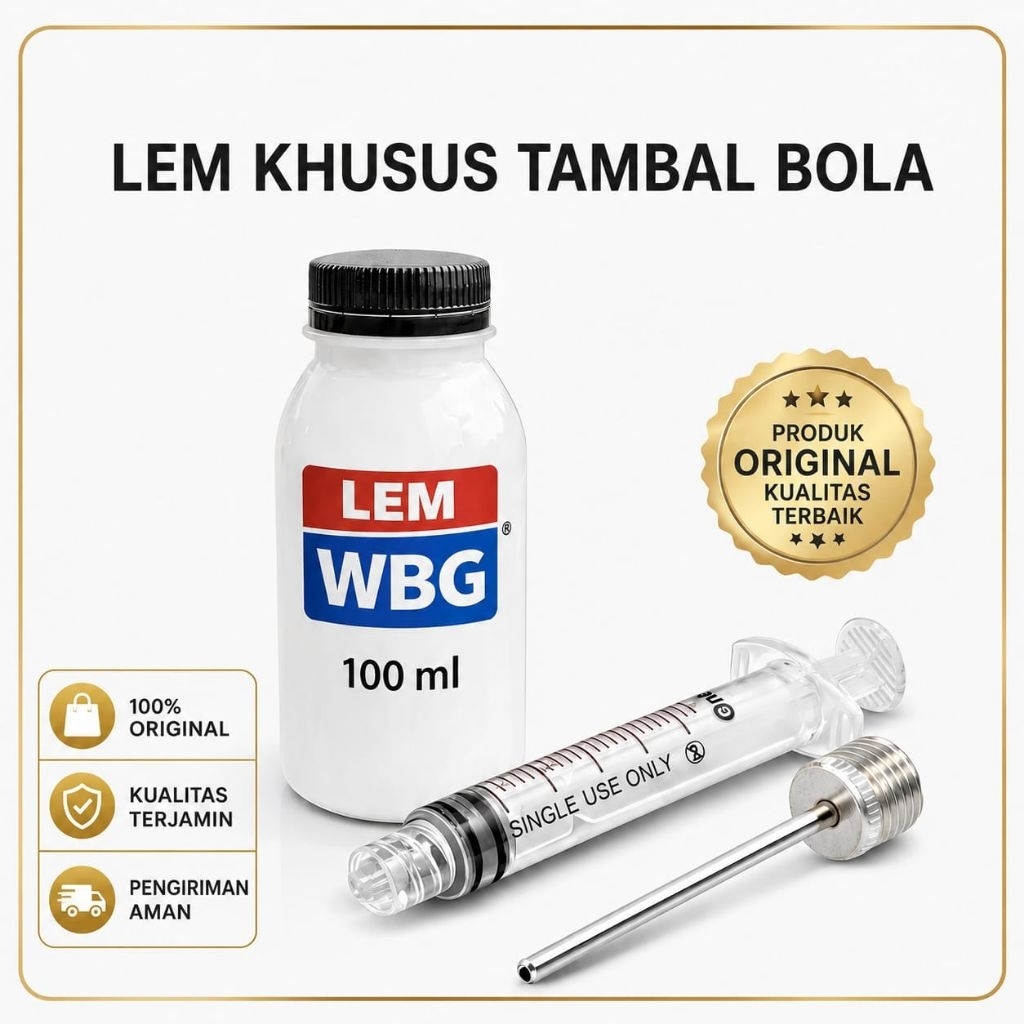 LEM KHUSUS BOLA UNTUK MENAMBAL KEBOCORAN BOLA SEPAK BOLA VOLI DLL
