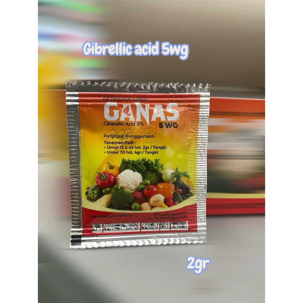 Ganas 5wg 2gr zat pengatur tumbuh