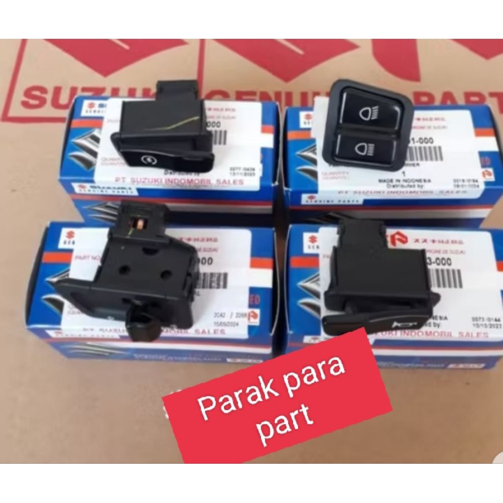 Tombol Lampu Sein Klakson Stater Suzuki Address