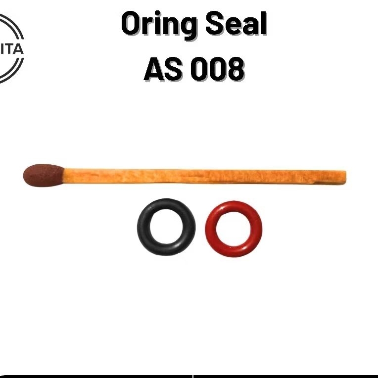 Oring seal AS 008 (ID 4.47 x 1.78 mm) Seal karet FKM 90 SHORE - VITON 90 SHORE