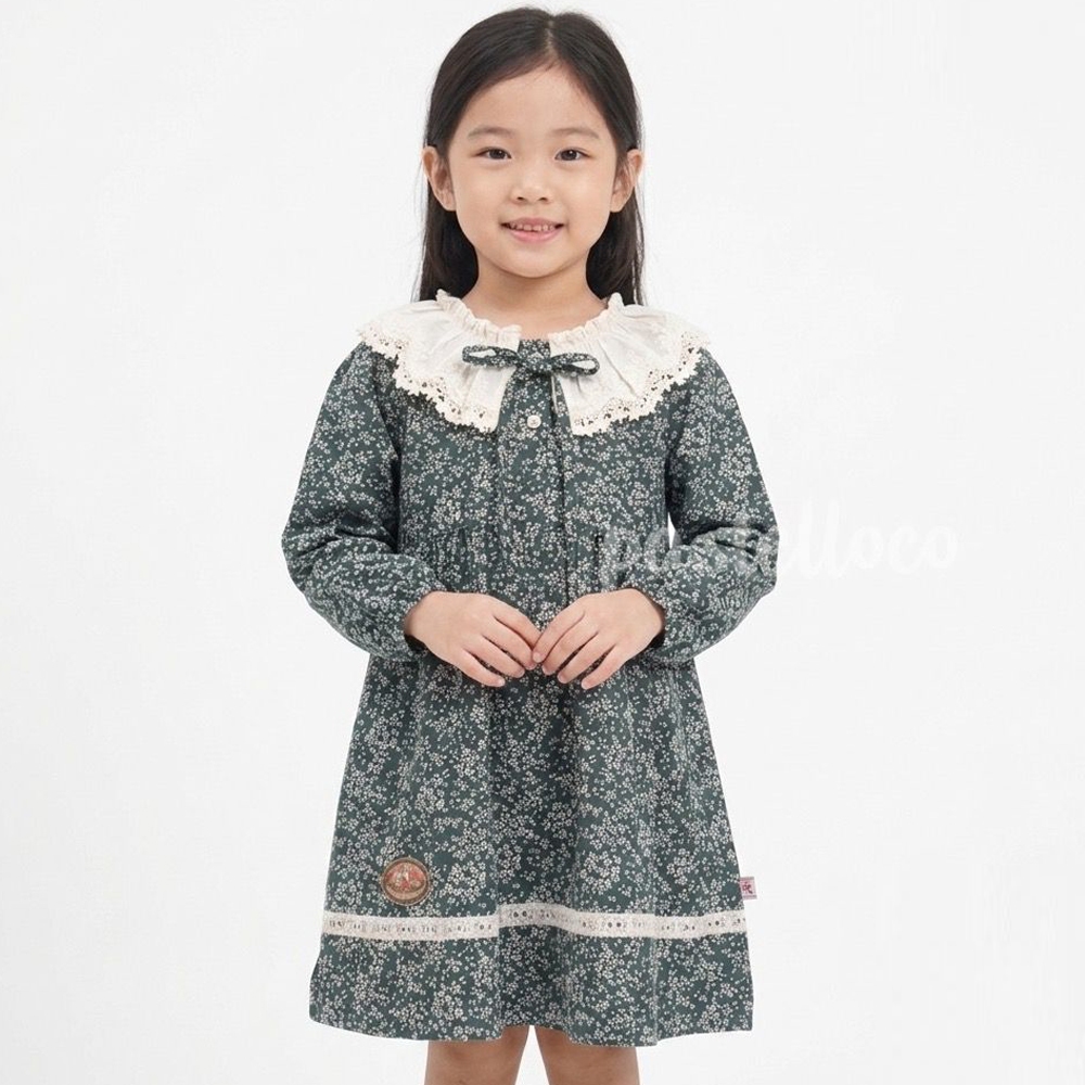 BALLET DE PARIS BAJU DRESS ANAK PEREMPUAN LENGAN PANJANG PREMIUM QUALITY BRANDED