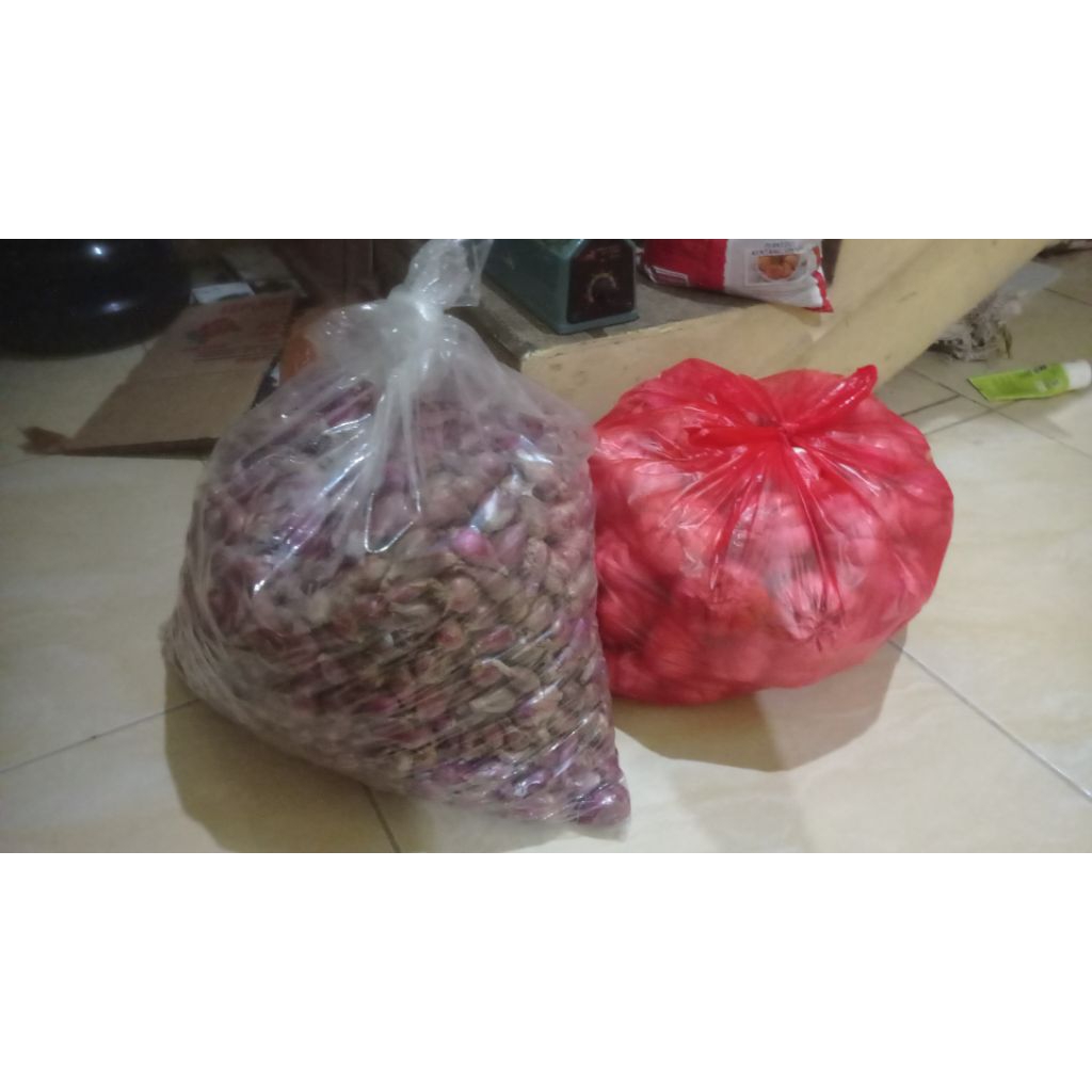 Bawang - Bawang Merah, Bawang Putih 1kg 2kg 3kg