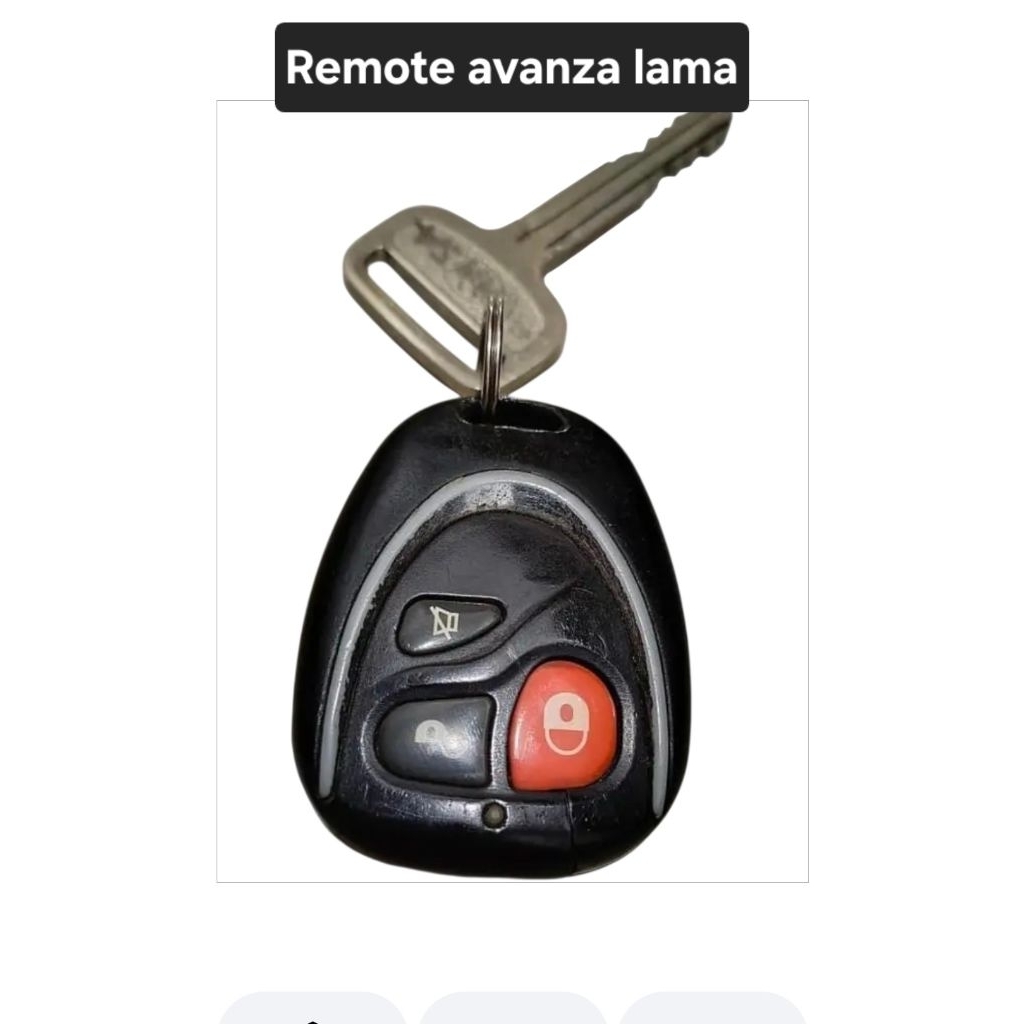 Remote avanza lama