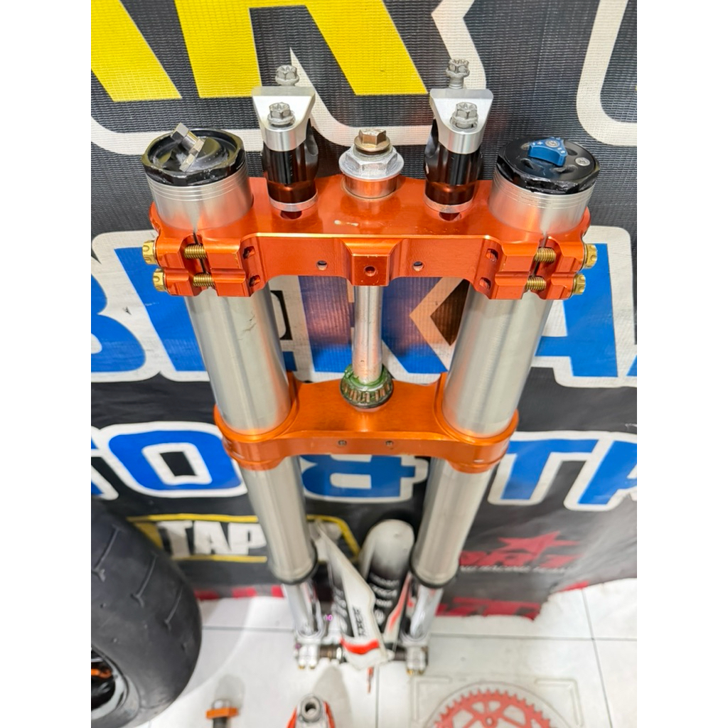 Shock USD KTM 250 WP AER 48 AIRSUS ORIGINAL clamp NEKEN PNP KLX DTRACKER CRF