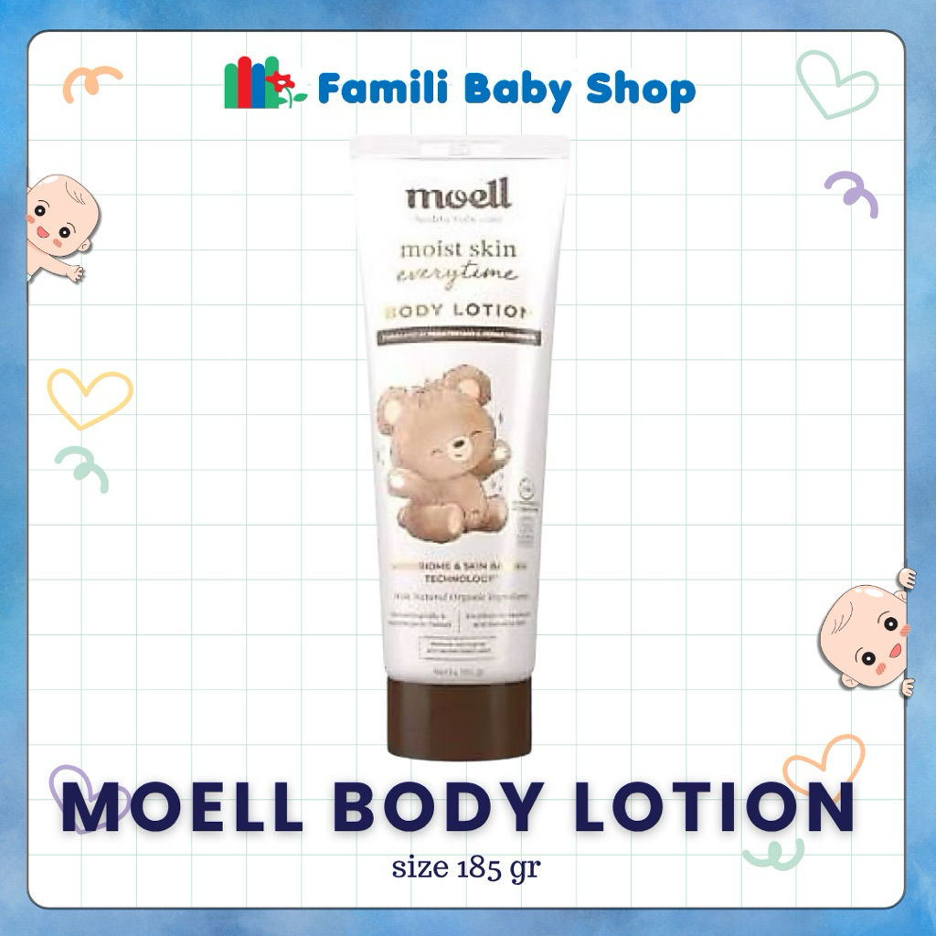 MOELL Body Lotion / Moell Baby Lotion / Lotion Baby / Body lotion bayi / Body lotion anak