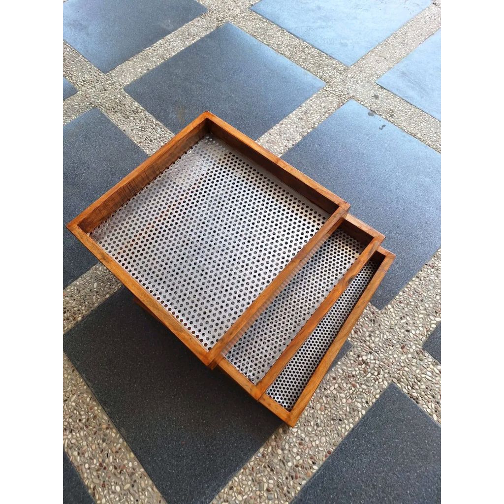 sortasi/ayakan kopi manual