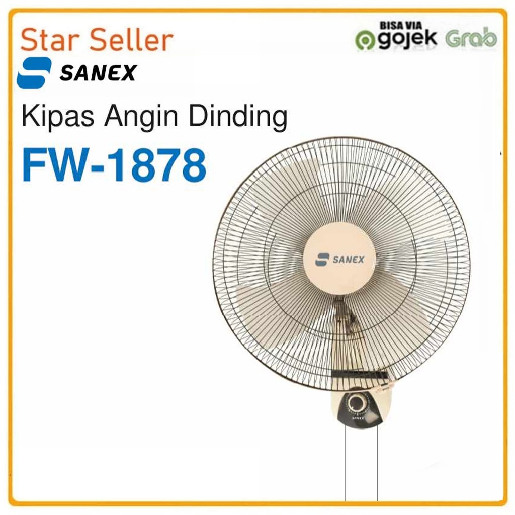 SANEX Kipas Dinding Sanex FW 1878