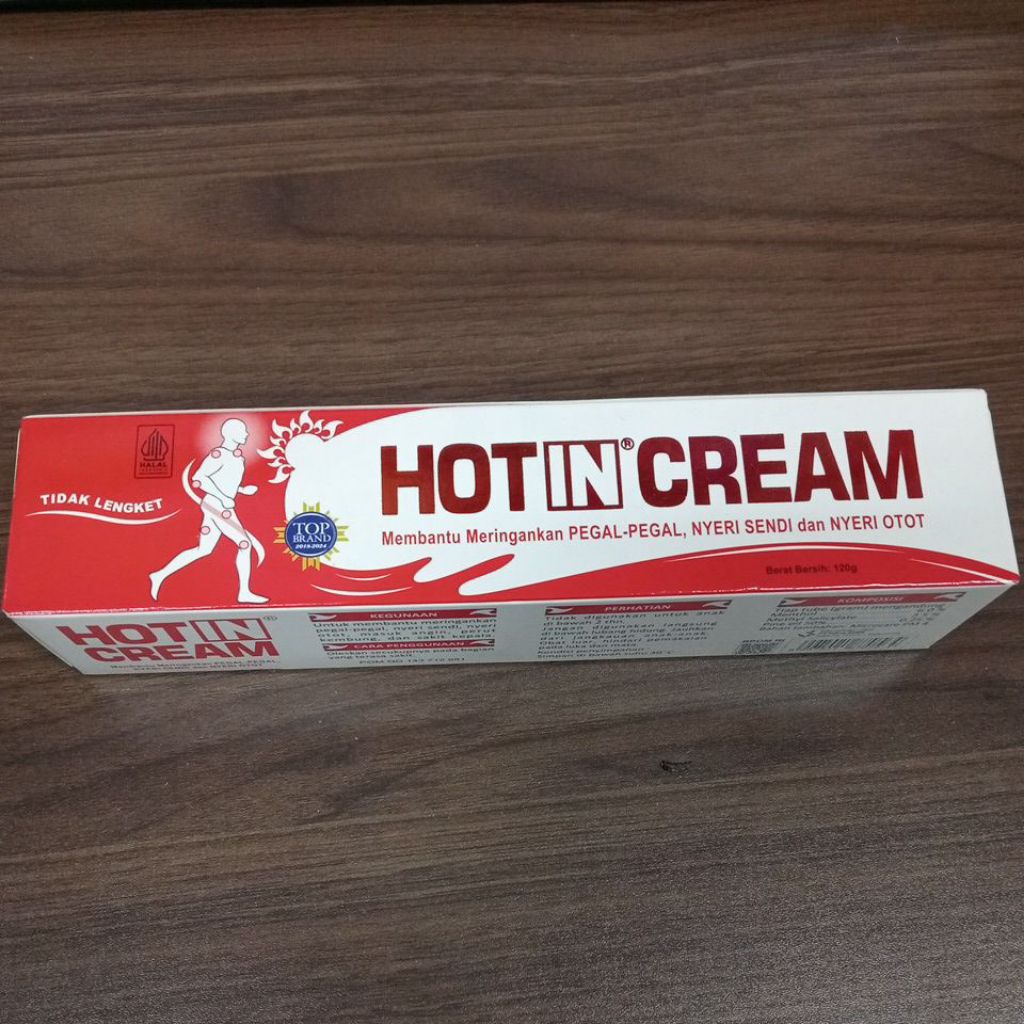 Hot in cream tube original tube 120g 1 tube