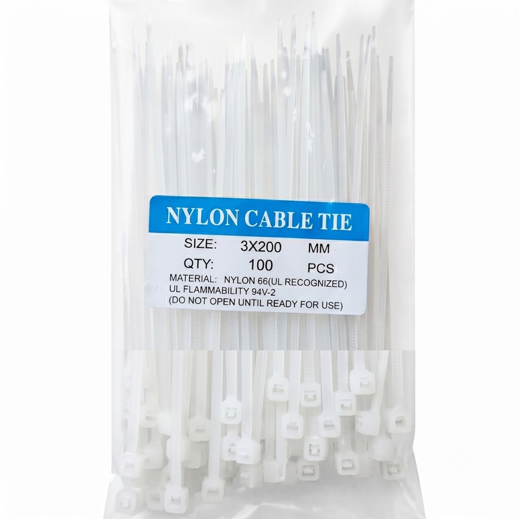 Kabel  ties Kabel tis Cable tie Klip 100 150 200 300 isi 100
