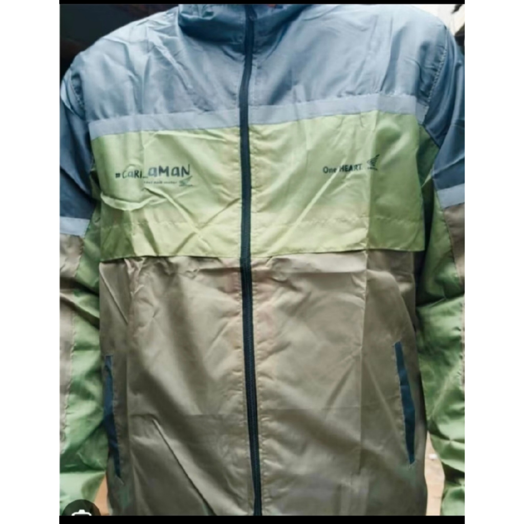 Jaket Parasit Cari Aman Honda hijau
