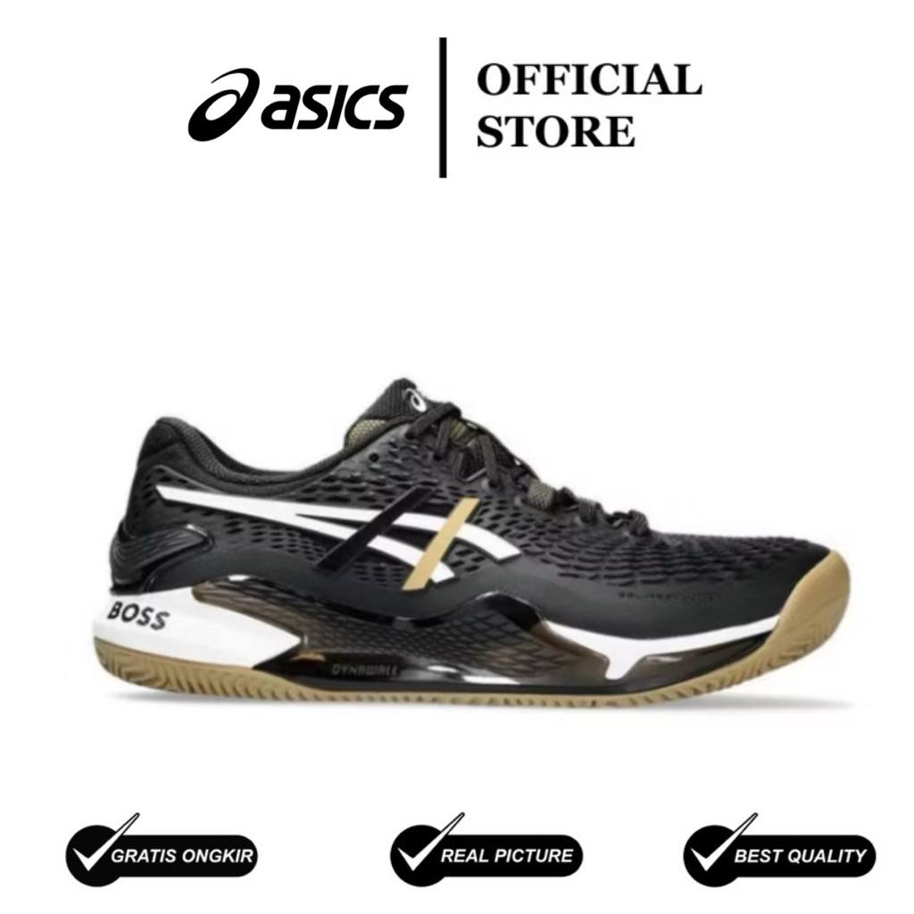 Sepatu Asics Tennis / Padel Gel Resolution 9 Wjide Hugo Boss Black